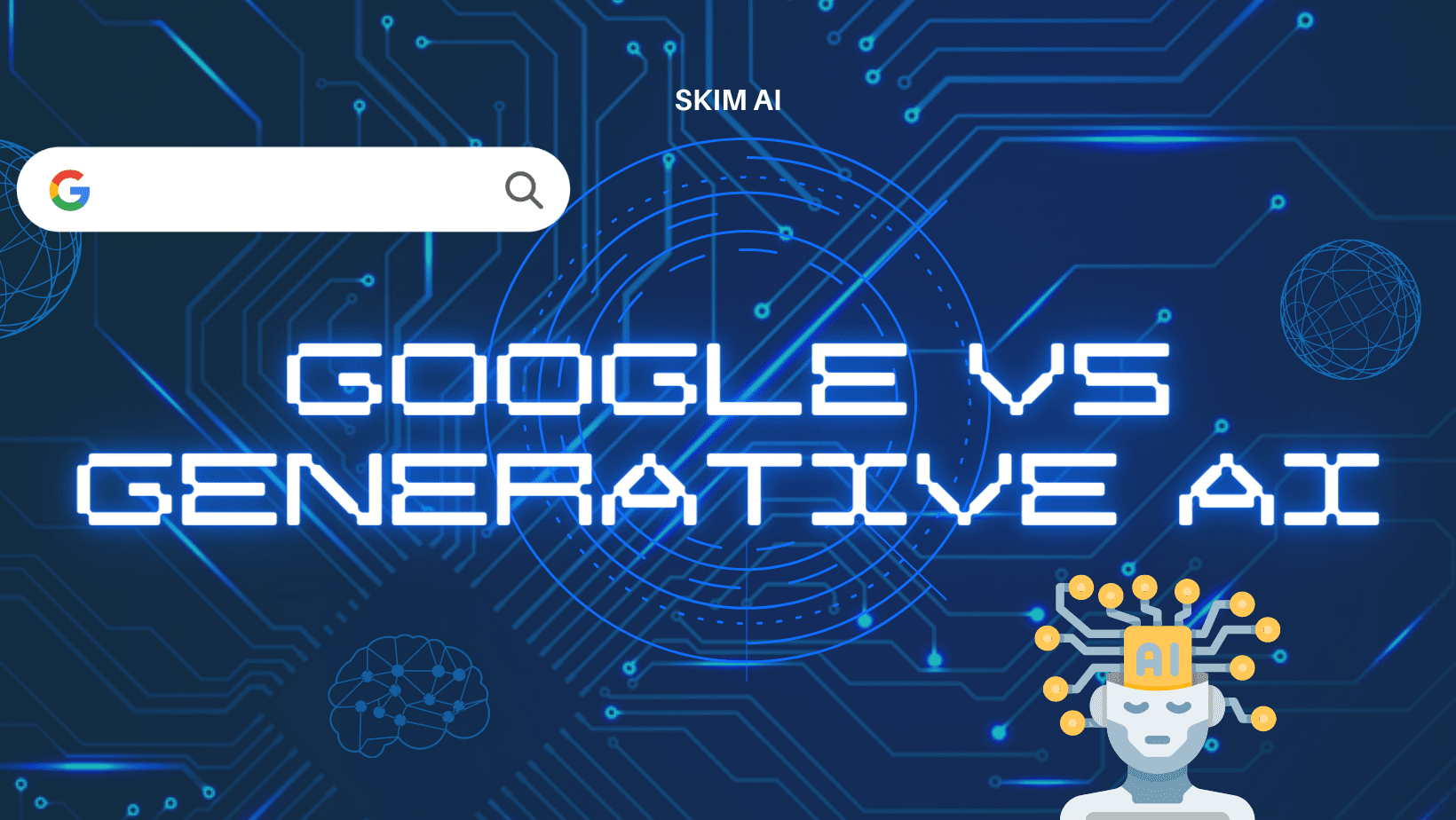 IA generativa vs. Google