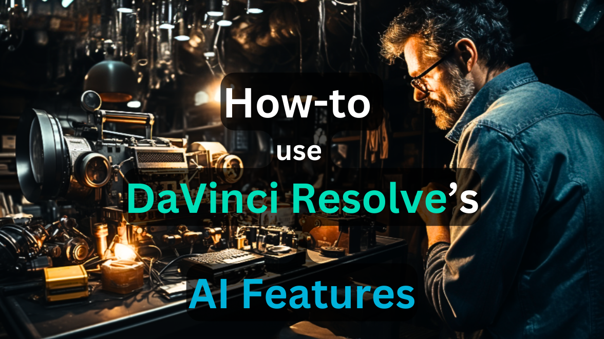 다빈치 리졸브의 AI 도구 사용 방법