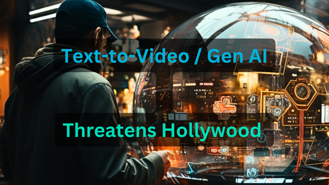 L'essor des générateurs de texte-vidéo (films) et la menace qu'ils font peser sur Hollywood