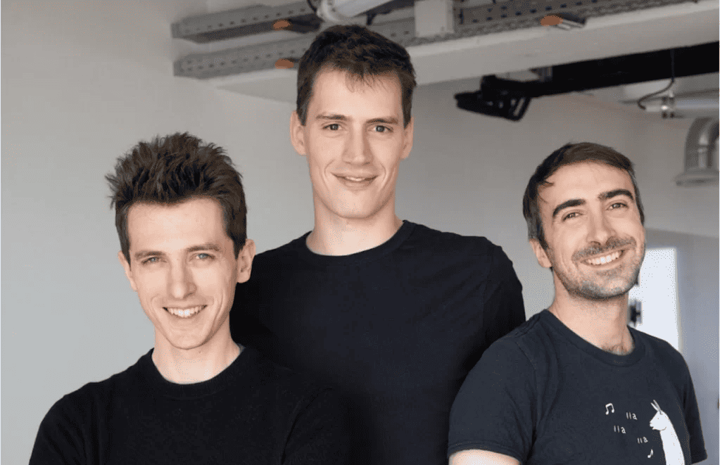 tres fundadores de Mistral AI
