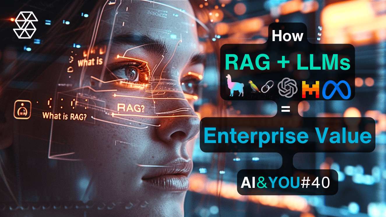 AI&YOU #40 : La génération assistée par récupération (RAG) dans l'IA d'entreprise
